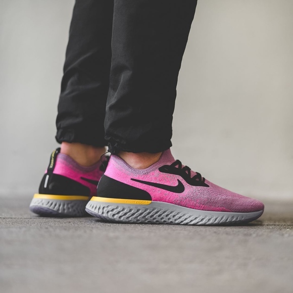 nike epic react flyknit plum dust